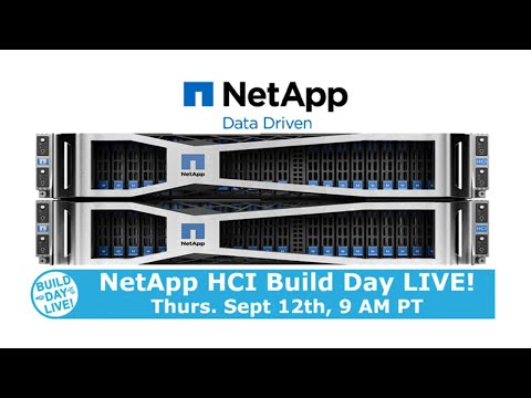 NetApp Build Day Live Promo - Sept 12th, 2019, 9 AM