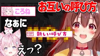ネーミングセンスがヤバいこよりの新しい呼び方【ホロライブ/博衣こより/戌神ころね/切り抜き】