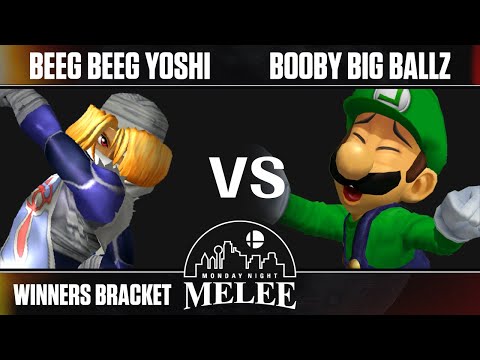 MNM 429 - Winners Bracket - Beeg Beeg Yoshi (Sheik) VS booby big ballz (Luigi) - SSBM