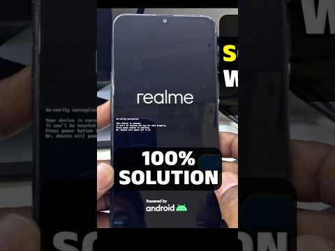Realme 3 DM-Verity Fix 2025 | No PC, Just WiFi! 🔧📱 #Shorts