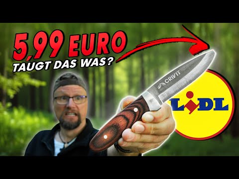 Outdoor-Messer von LIDL im Härtetest | Schnäppchen oder Müll?