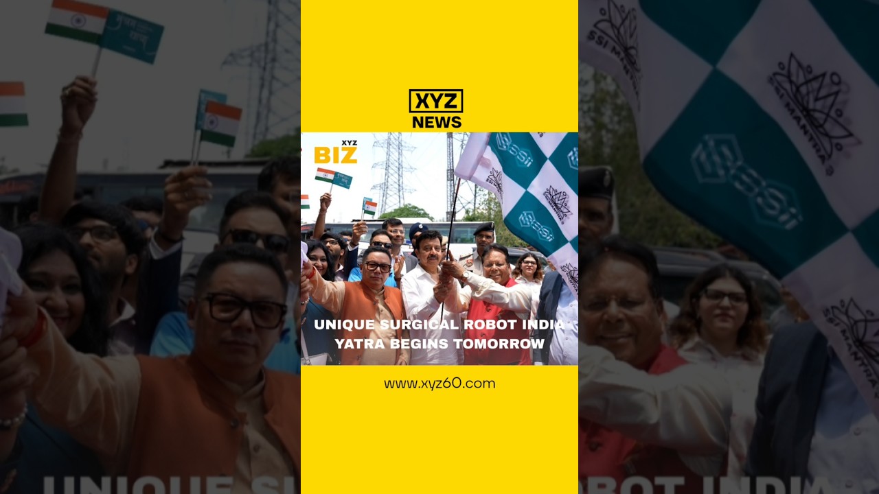 Unique surgical robot India yatra begins tomorrow