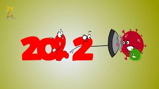 Happy New Year 2022  Corona Cartoon Animation 2021