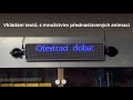 Wifi LED banner - 12V / plnobarevný displej s vysokým jasem (49,5cmx11cm) - Video Youtube