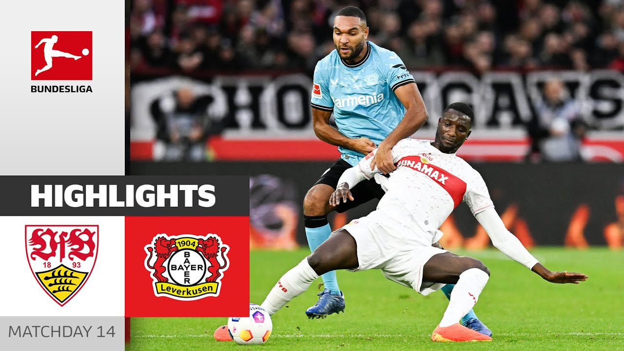 VfB Stuttgart vs Bayer 04 Leverkusen highlights