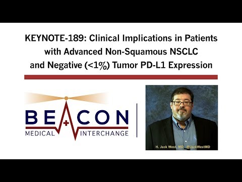 KEYNOTE-189: Clinical Implications in Patients with Less Than 1% Tumor PD-L1 Expression (BMIC-033)