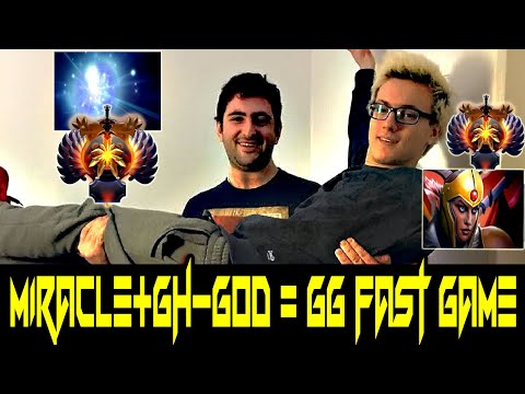 Miracle Legion Commander And Gh God Shows How To End Game Fast 36 Min GG 7.23 Dota 2 Gameplay