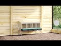 Nido per Galline a 4 Scomparti con Gambe in Acciaio Zincato - Foto miniatura 10