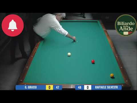 ⚡ Spettacolo di Prima Categoria 🎱 G. Grassi vs Raffaele Silvestr – Prova Istituzionale 1 🏆