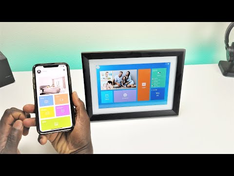 DRAGON TOUCH CLASSIC 10 DIGITAL PICTURE FRAME | 10.1'' touch screen display,  WIFI, EASY TRANSFER