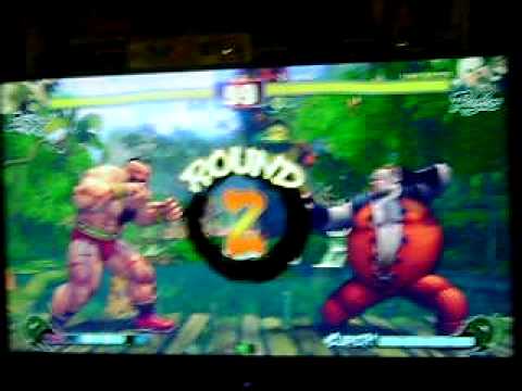 Street Fighter 4 Jamgief (ZA) Vs. Justin Wong (RU)