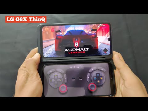 Asphalt 9 Gameplay in LG G8x ThinQ Dual screen Phone.