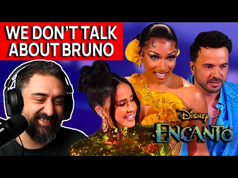 Arab Man Reacts to We Don’t Talk About Bruno (Live at The Oscars 2022)