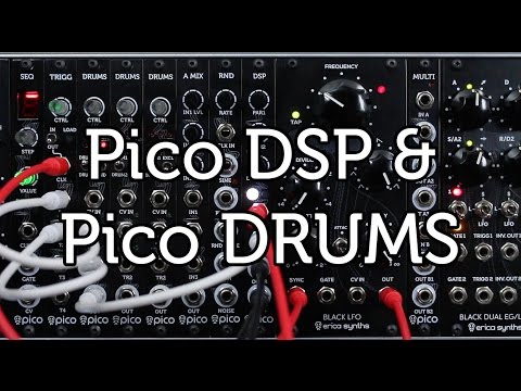 Erica Synths Pico Drums & Pico DSP Sound Demo