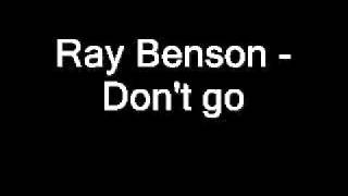 Roy Benson - Don't go.wmv