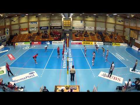 NLA 2014/2015 Finalrunde: VC Kanti - Volero Zürich 0:3 (07.03.2015)