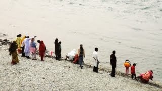 Tourists in Manas River, Manas