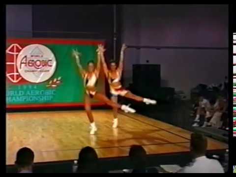 Saskia Alessandrelli, Curzio Bufacchi (Italy) - 1994 World Aerobic Championship