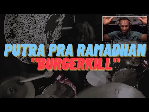 Drummer Reacts - Putra Pra Ramadhan "Integral" By Burgerkill #putrapraramadhan #burgerkill
