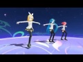 Вокалоиды танец Мику, Рин и Тето 