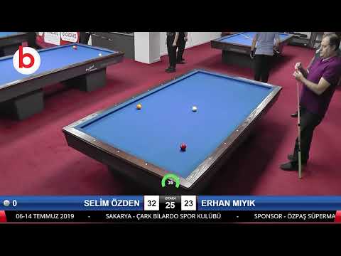 SELİM ÖZDEN & ERHAN MIYIK Bilardo Maçı - SAKARYA ÖZPAŞ CUP 2019-1.TUR