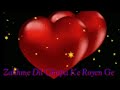 Zakmi Dil Chupake Royege Full Lyrics Song