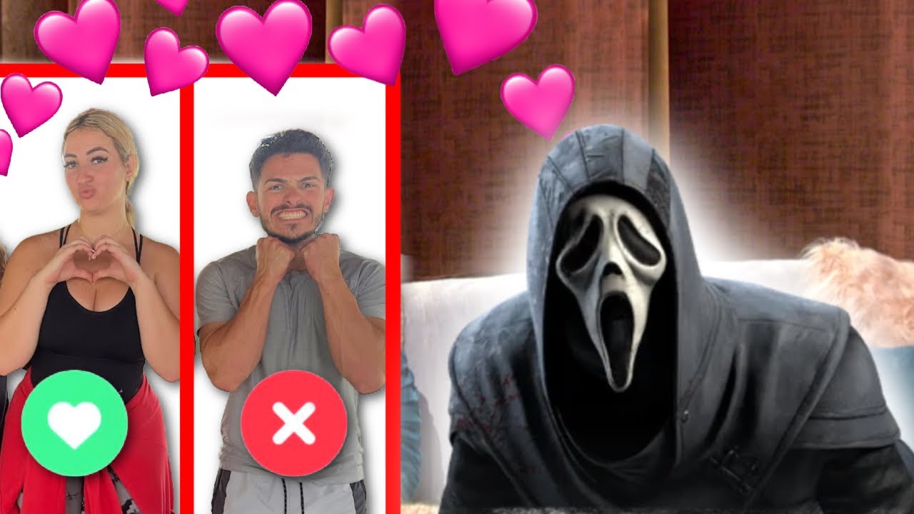 GHOST FACE HAS TO CHOOSE ONE OF US...