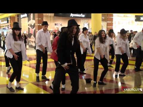 День памяти легенд в Ауре - танцевальный номер Michael Jackson