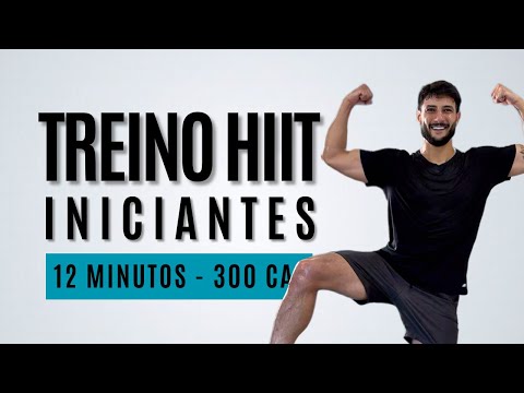 12-Minute HIIT Workout for Beginners - Start losing weight and toning your body at home - 300 cal...