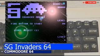 Commodore 64 -=SG Invaders 64=-