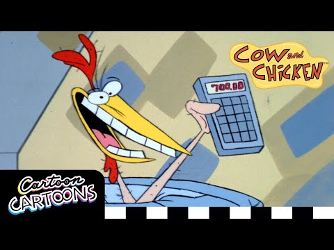 Chicken's Get Rich Quick Plan | Cow & Chicken | Cartoon Cartoons