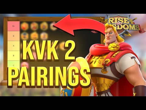 The BEST Commander Pairings For KVK 2 (September 2025) | Rise of Kingdoms