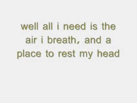 Say (all I need) - One Republic (lyrics)