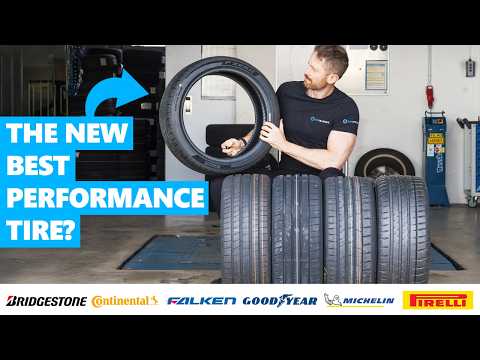 The BEST UHP Tire for 2025! Michelin, Pirelli, Continental, Goodyear and Bridgestone Tested