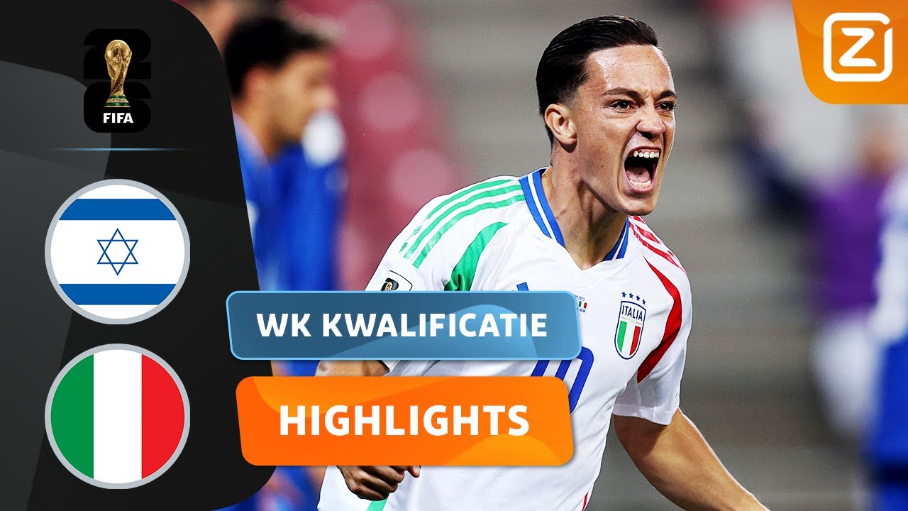 NEGEN GOALS IN ONGEKEND DOELPUNTENSPEKTAKEL!!!! 😱⚽ | Israël vs Italië | WK 2026 Kwalificatie