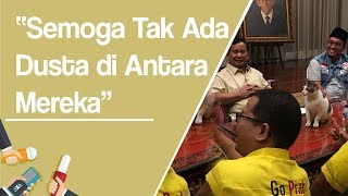 Prabowo Bertemu GoPrabu Ditemani Kucingnya, Suryo Prabowo: Semoga Tiada Dusta di Antara Mereka