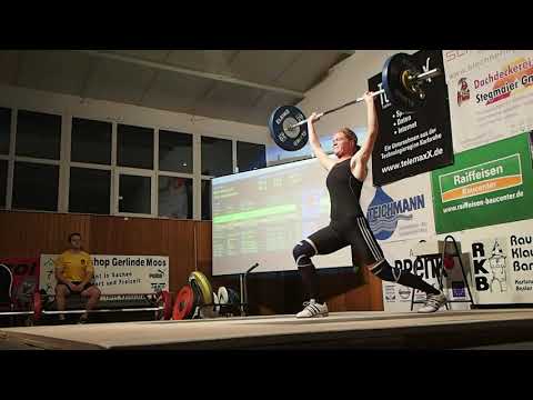 KSV Durlach II vs TSV Heinsheim III - Kathrin Hepner - 60kg Snatch, 68kg Clean & Jerk