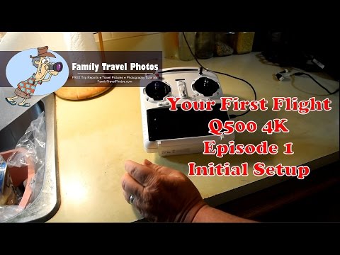 Episode 1 - How to Fly Your 1st Flight with the Yuneec Q500 4K: Initial Setup
