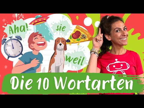 The 10 Parts of Speech | An Overview | German – Elementary School | Silicon Valley Kids