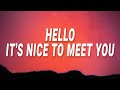 Black Gryph0n - Hello it's nice to meet you (INSANE) (Lyrics) ft. Baasik