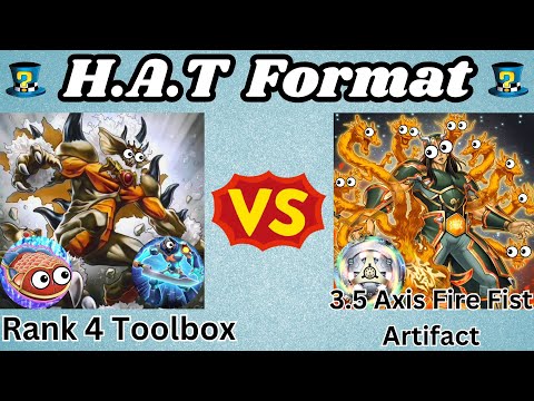 Rank 4 Toolbox Vs 3.5 Axis Fire Fist Artifact! | HAT Format Replay Review! | 2014 Yu-Gi-Oh! WCQ