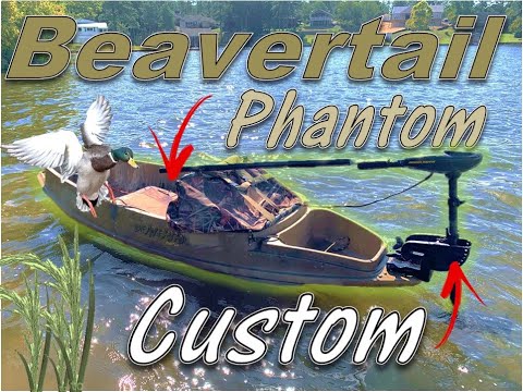 Beavertail Phantom | CUSTOM Trolling Motor & Backrest Mount