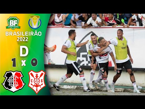 SANTA CRUZ 1 X 0 SERGIPE | MELHORES  LANCES | BRASILEIRÃO 2022 | SÉRIE  D