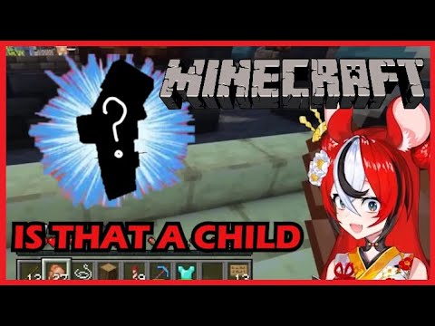 Owlcean Ch. - Bae First Time Seeing Baby Villager In Minecraft [HololiveEN | Hakos Baelz]