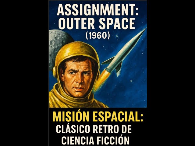 Vídeo relacionado con Póster de película espacial de ciencia ficción retro Camiseta