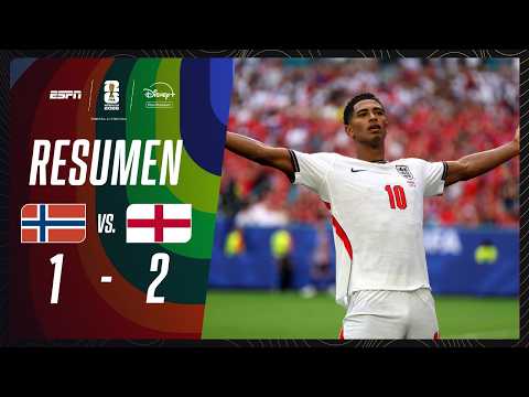 Resumen Noruega vs Inglaterra