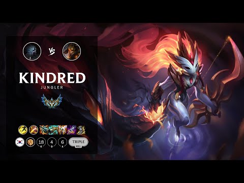 Kindred Jungle vs Jarvan IV - KR Challenger Patch 12.14