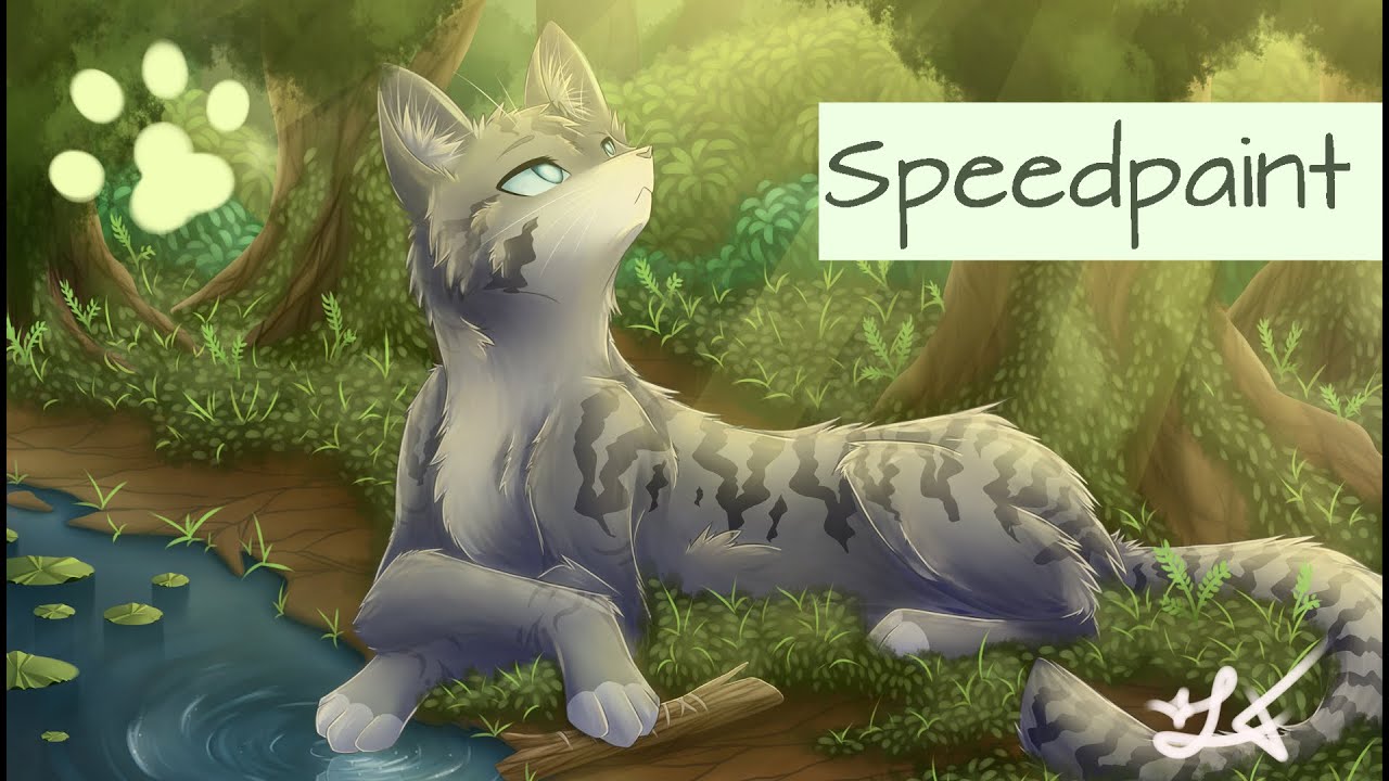 Speedpaint - Warrior Cats Jayfeather/ Häherfeder