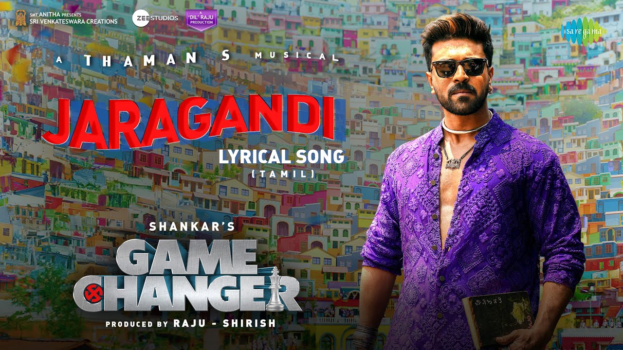 Jaragandi Song Lyrics | Game Changer 2024 | Daler Mehndi, Pooja Venkat