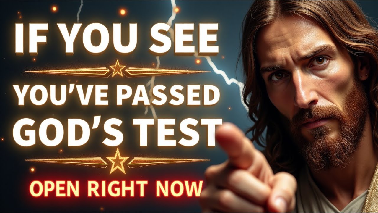 🔴 YOU ARE SO CLOSE YOU PASSED THE TEST 🔴 God Message Today | God Helps